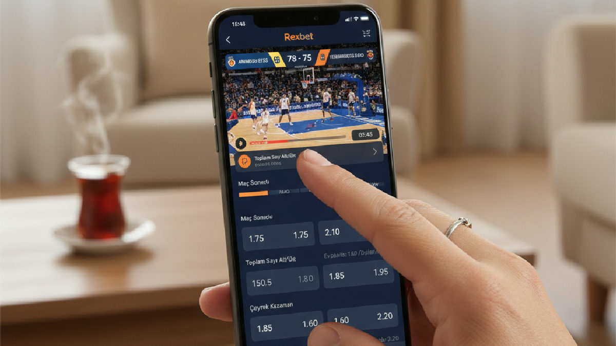 Rexbet mobil uygulama üzerinden 2026 canlı bahis seçenekleri.